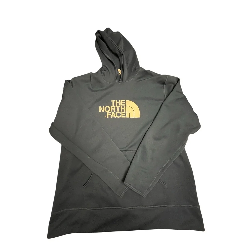 The North Face Men XL Pullover Hoodie Blue Logo Fleece Outdoor‎ Casual